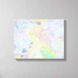 Impressão de Tela de Luz Montanha