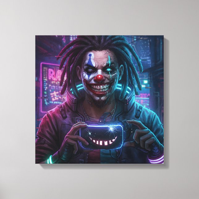 Impressão de tela de palhaço de circuito (Frente)