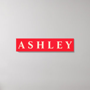 Impressão de tela de primeira/família/Sobrenome