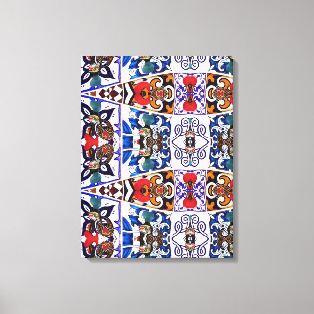 Impressão de tela design portuguesa (Frente)