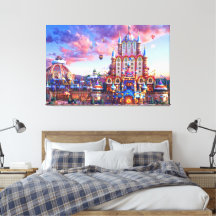 Impressão de Tela do Castelo da Criança