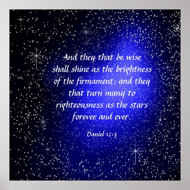Impressão de tela do Daniel 12:3 (Frente)