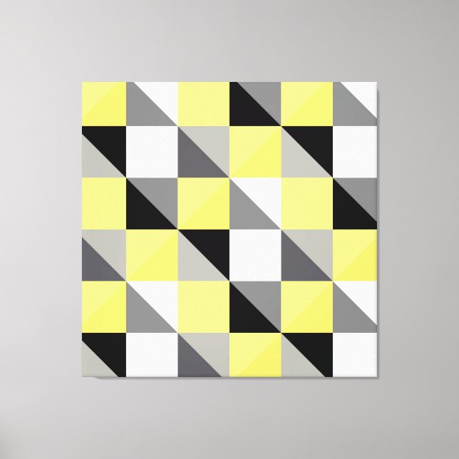 Impressão de tela do mosaico abstrato (Frente)