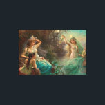 Impressão de tela estendida<br><div class="desc">O autor é Hans Zatzka. Belo design para todos que gostam de pinturas clássicas.</div>