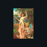 Impressão de tela estendida<br><div class="desc">Belo design para todos que gostam de pinturas clássicas. O autor é Hans Zatzka.</div>