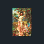 Impressão de tela estendida<br><div class="desc">Belo design para todos que gostam de pinturas clássicas. O autor é Hans Zatzka.</div>