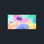 Impressão de tela estendida com Abstrato de Aquare<br><div class="desc">Impressão Contemporânea de Telas Estreitas de Abstrato de Aquarela. Decorem suas paredes de sua casa,  apartamento ou escritório com esta bela trabalho de arte.</div>