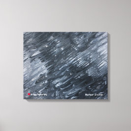 Impressão de tela estendida do coração vermelho do