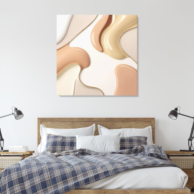 Impressão de tela estendida em na moda gráfico (Insitu(Quarto))