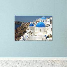 Impressão de tela grande - Grécia Santorini