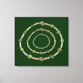 Impressão de Tela - Pérolas e Pedras