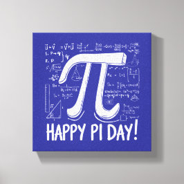 Impressão de Tela Pi Day - Arte Matemática Na moda