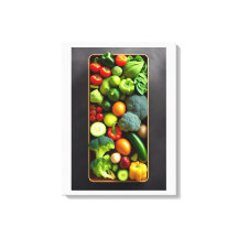 Impressão de Telas de Arte Vegetal Vibrante