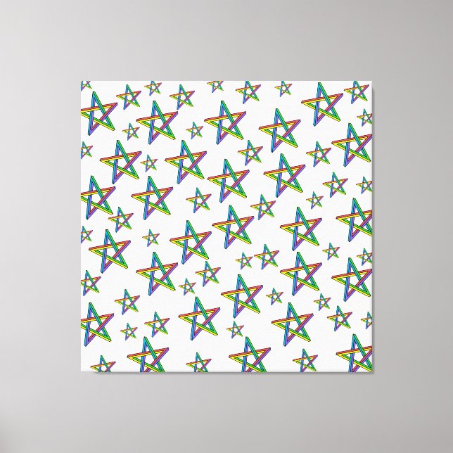 Impressão de Telas de Estrelas (Frente)