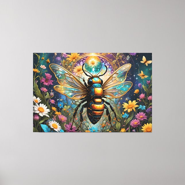 Impressão de Telas Esticadas de Bee ai art (Frente)