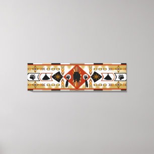 Impressão de Telas Estreitas do Clã do Urso Americ