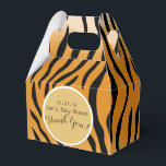 Impressão de Tigre de Caixas Gáveis Personalizadas<br><div class="desc">Caixas de favoritos pequenas e delicadas e elegantes com campos de modelo de texto para que você adicione suas informações escolhidas, seja para um evento corporativo ou pessoal da família. Estas caixas de favor irão ajustado de pequenas casas da moeda, um item de joalharia (se usado como caixa de presentes)...</div>