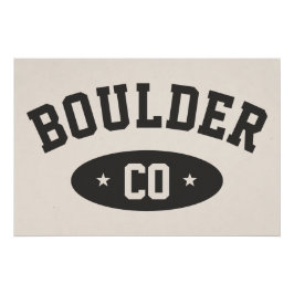 Impressão de Tipografia Esportiva Vintage de Bould