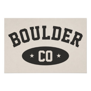 Impressão de Tipografia Esportiva Vintage de Bould