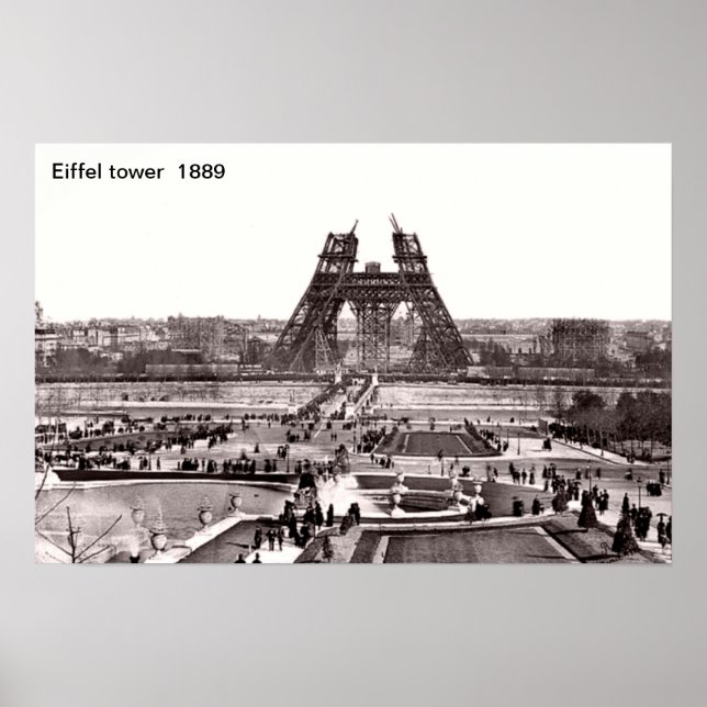 Impressão de torre Eiffel (Frente)