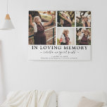 Impressão de Tributo de Foto de Memória Amante<br><div class="desc">Crie uma peça de arte de tipo único das suas próprias fotos queridas com o nosso Crio O seu próprio Memorial 5 Canvas Fotográfica. Nossa canvas é projetada para ser um belo e duradouro tributo a um ente querido, apresentando cinco memórias amadas em uma canvas impressionante. Este tributo perfeito vai...</div>