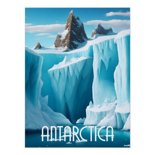 Impressão de Viagem na Antártida (Frente)