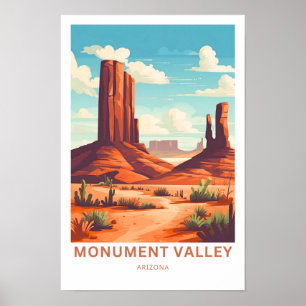 Impressão de Viagens do Arizona no Vale do Monumen