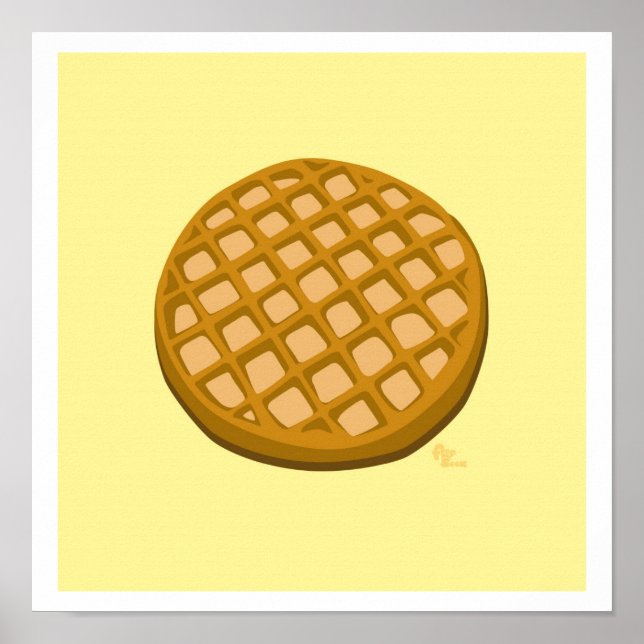 impressão de waffle (Frente)