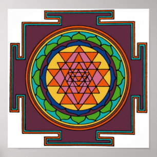 Impressão de Yantra