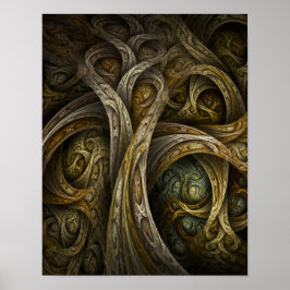 impressão de "Yggdrasil" de Belas Artes