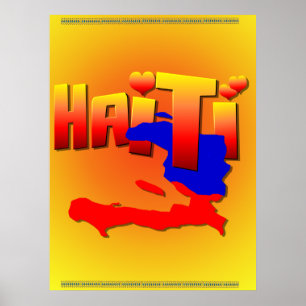 Impressão do AMOR de HAITI