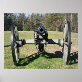 Impressão do Canhão da Guerra Civil da Virgínia Oc