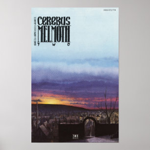 Impressão do cobrir da edição #141 de Cerebus
