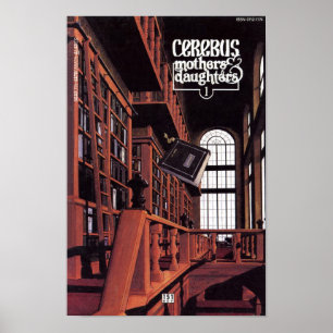 Impressão do cobrir da edição #151 de Cerebus