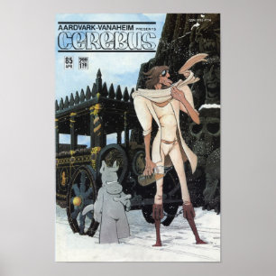Impressão do cobrir da edição #85 de Cerebus