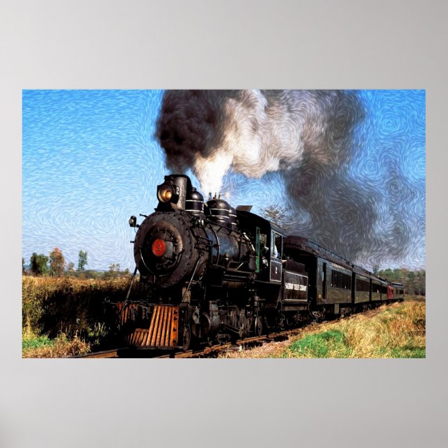 Impressão do comboio 2 (Frente)