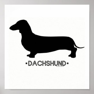 Impressão do Dachshund
