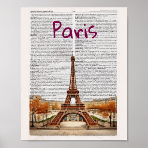 Impressão do Dicionário de Paris
