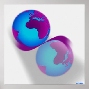 Impressão do globo