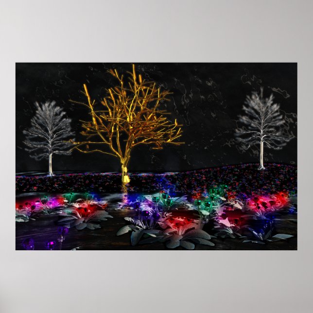 Impressão do Grove of Living Gems (Frente)