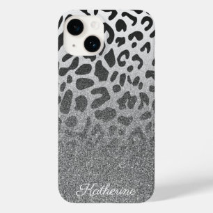 Impressão do leopardo do brilho