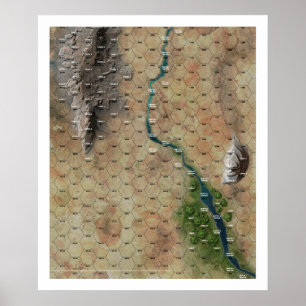 Impressão do mapa do Hex de "Riverbend"
