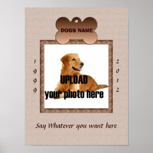 Impressão do Memorial do Cachorro - Pedras Marrons