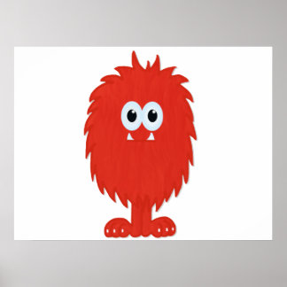 Impressão do Monstro do Furto Vermelho