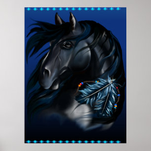Impressão do mustang
