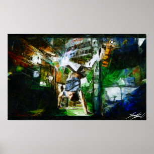 Impressão do *NATURAL B-BOY* (série uma)