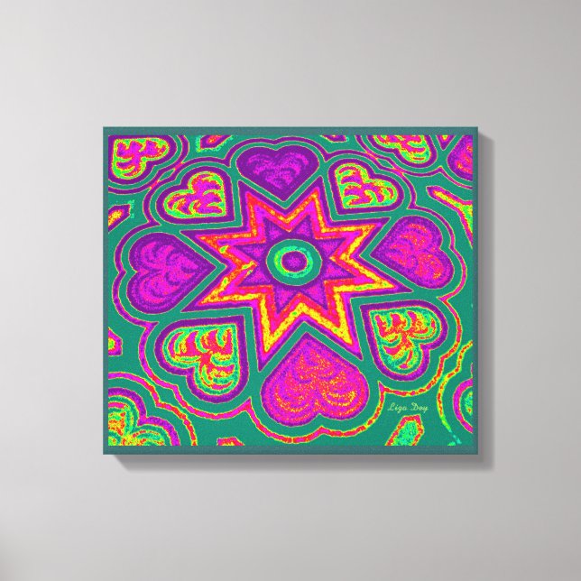 impressão do Painel 'Cheio do Coração do Amor' (Br (Frente)