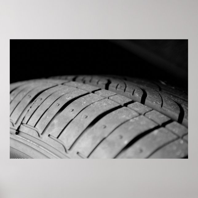 Impressão do pneu do carro (Frente)