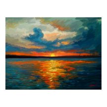 Impressão do Pôr do Sol
