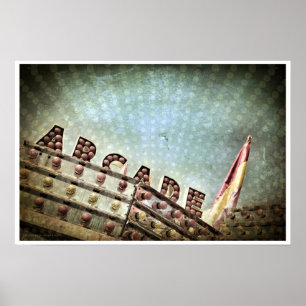 Impressão do poster da arcada